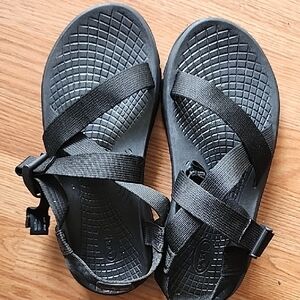 Chaco Black Strappy Sandals